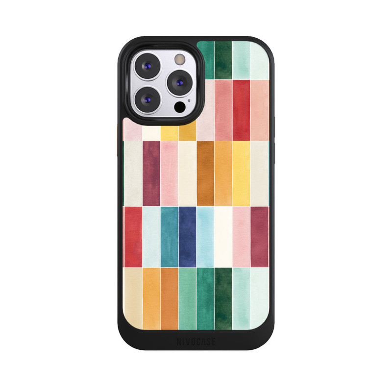 iPhone 13 Pro Max NIVOcore Modern Craft Geometric Rectangular Tiles