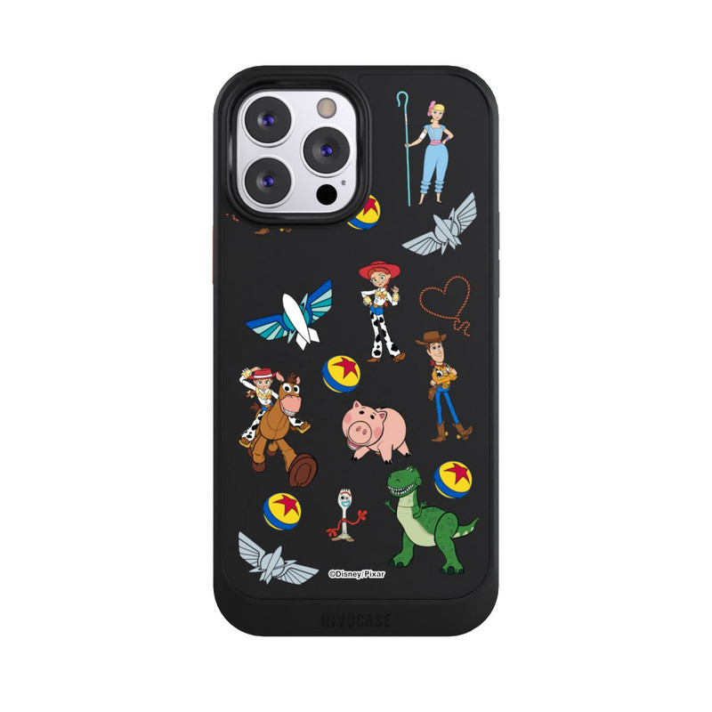 iPhone 13 Pro Max NIVOcore Toy Story 5 Hero Toys Pattern Transparent