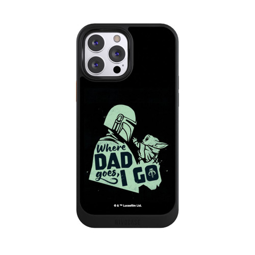 Apple iPhone 13 Pro Max NIVOcore Grogu - Where dad goes,I go