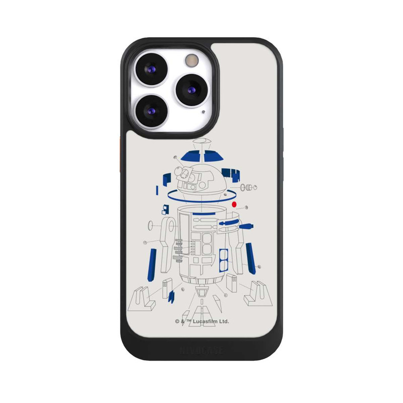 iPhone 13 Pro NIVOcore R2D2 Explosionszeichung - StarWars 8
