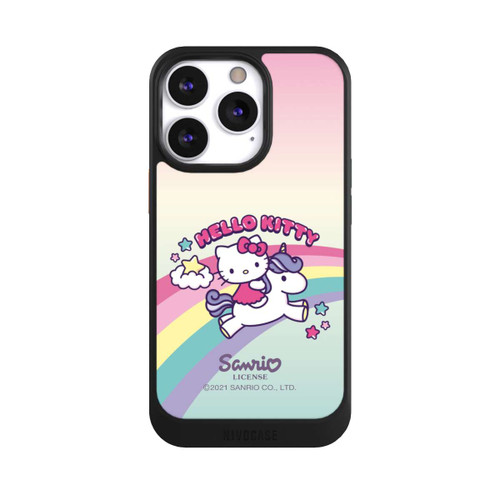 Apple iPhone 13 Pro NIVOcore Hello Kitty Regenbogen 