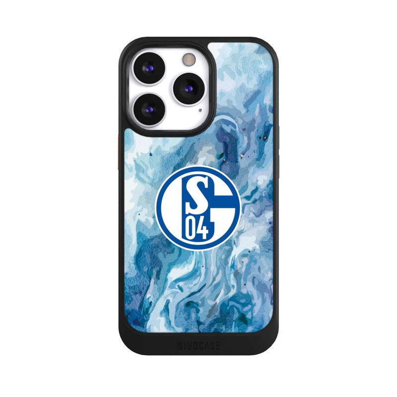 iPhone 13 Pro NIVOcore Schalke 04 Flüssig Blau