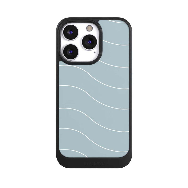 iPhone 13 Pro NIVOcore Trendy Lines White Green