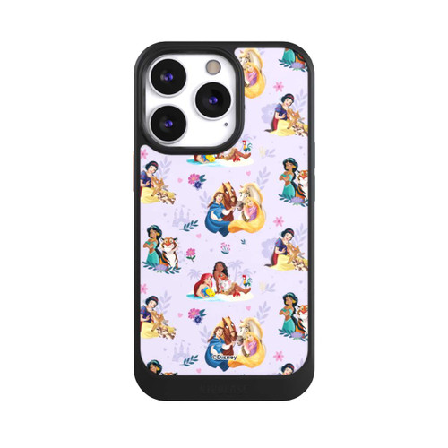 Apple iPhone 13 Pro NIVOcore Princess Floral Pattern Purple
