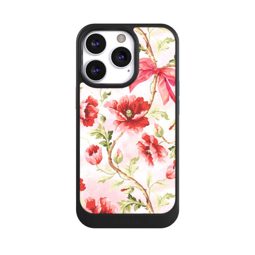 Apple iPhone 13 Pro NIVOcore Poppies Pattern Pink