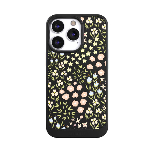 Apple iPhone 13 Pro NIVOcore Summer Flowers Pattern Pastel Colors Transparent