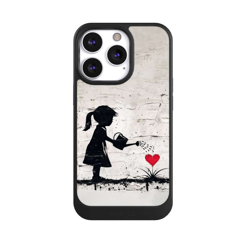 iPhone 13 Pro NIVOcore Girl Watering Bunch of Flowers 