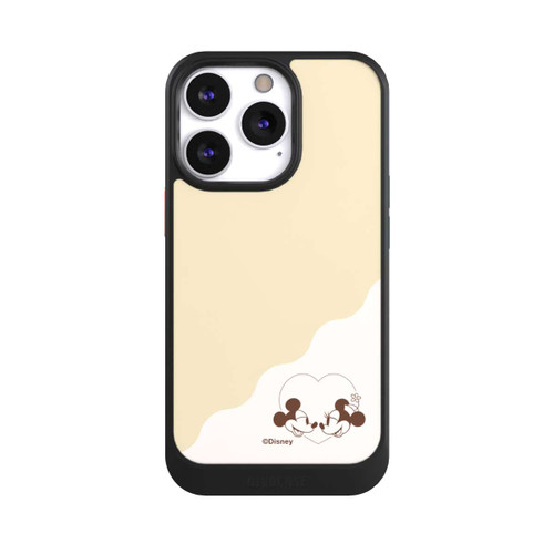 Apple iPhone 13 Pro NIVOcore Mickey and Minnie Love Heart Beige