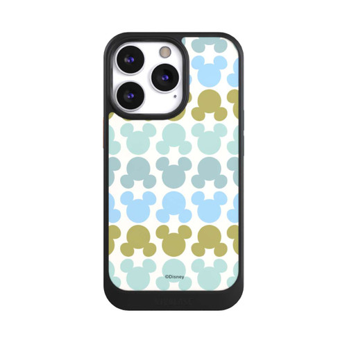Apple iPhone 13 Pro NIVOcore Disney Mickey Icon Pattern Green and Blue