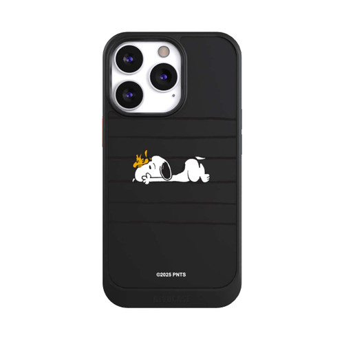 Apple iPhone 13 Pro NIVOcore Snoopy Woodstock Streifen Peanuts Transparent