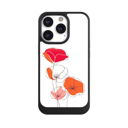 Apple iPhone 13 Pro NIVOcore Poppies Line Art