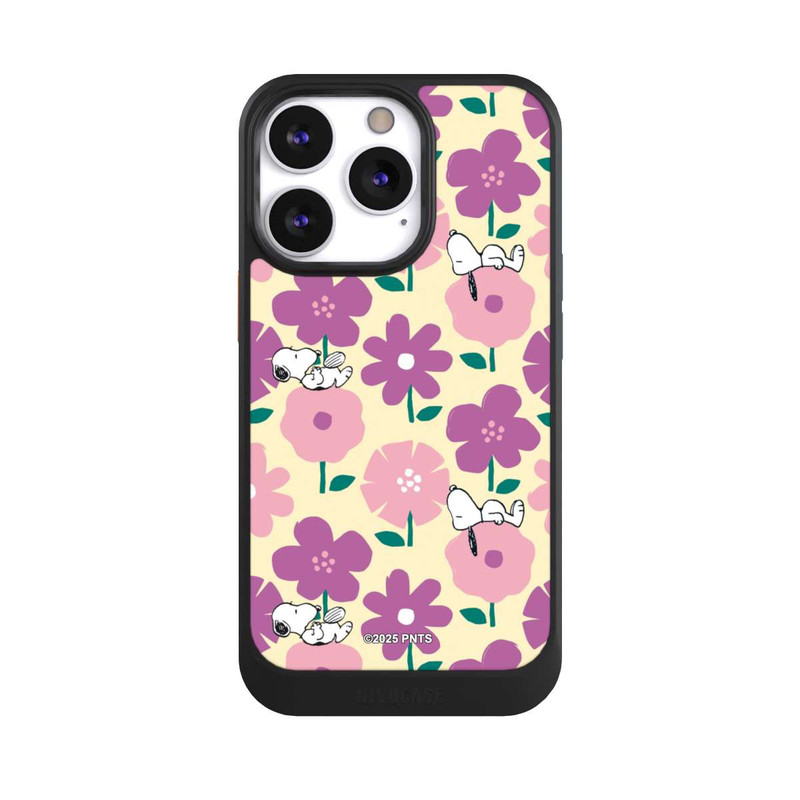 iPhone 13 Pro NIVOcore Peanuts Flower Pattern Yellow