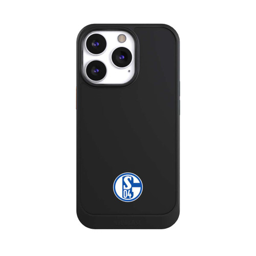 Apple iPhone 13 Pro NIVOcore FC Schalke 04 Logo Klein Transparent