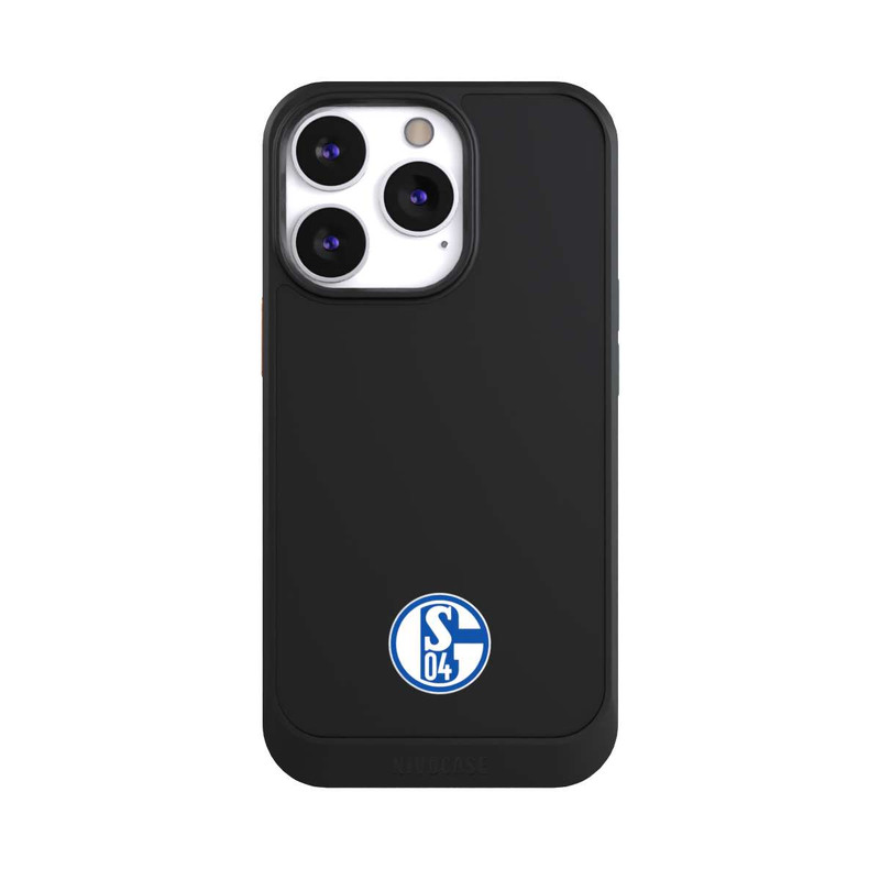 iPhone 13 Pro NIVOcore FC Schalke 04 Logo Klein Transparent