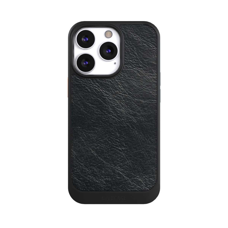 iPhone 13 Pro NIVOcore Black Leather Look Background