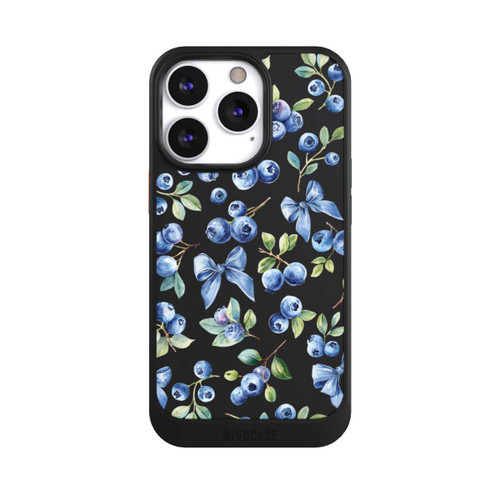 Apple iPhone 13 Pro NIVOcore Blaubeere Schleifen Transparent mit KI