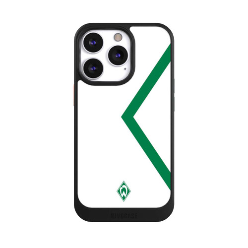 Apple iPhone 13 Pro NIVOcore Werder Bremen Rautenelement Grün