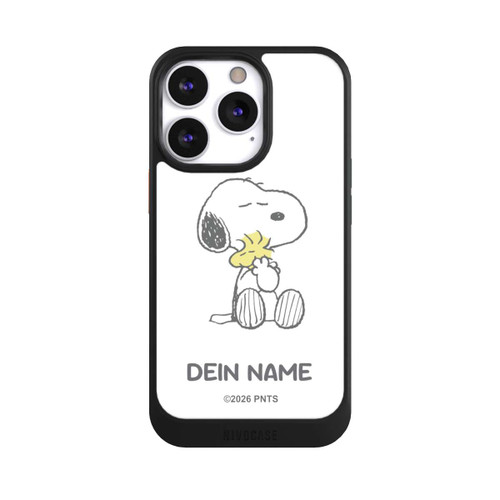 Apple iPhone 13 Pro NIVOcore Snoopy And Woodstock Cuddling Personnalisable