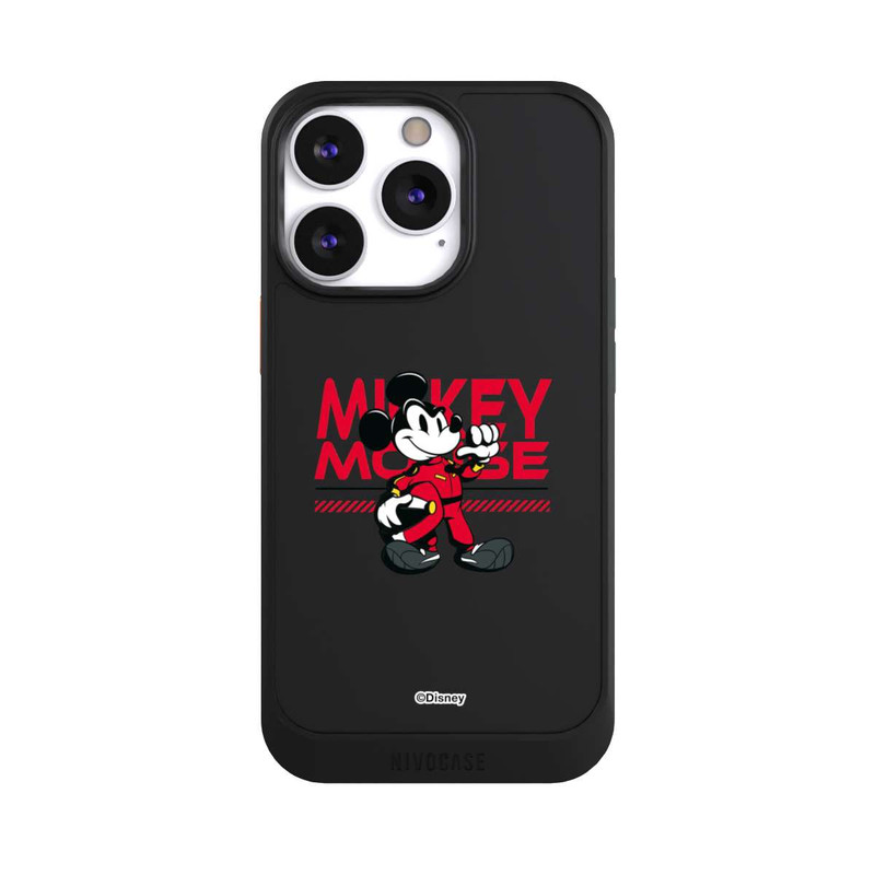 iPhone 13 Pro NIVOcore Micky Maus Rennfahrer Transparent