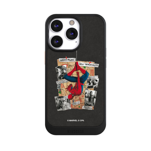 Apple iPhone 13 Pro NIVOcore Spider-Man Tableau d'enquête