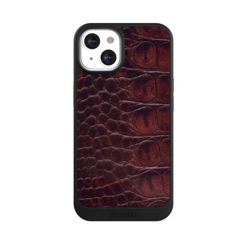 Apple iPhone 13 NIVOcore Kroco Dunkelbraun
