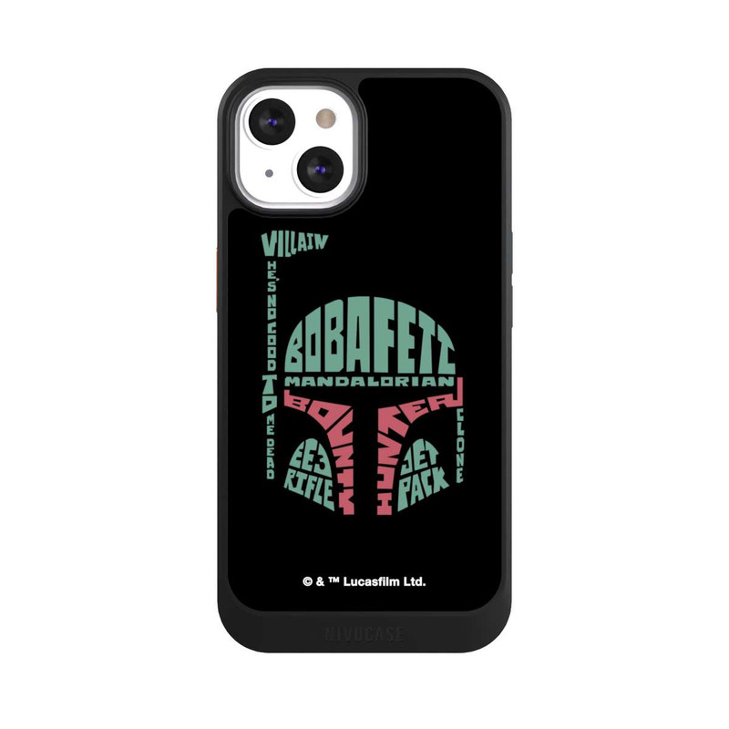 iPhone 13 NIVOcore Boba Fett Typo Grafisch