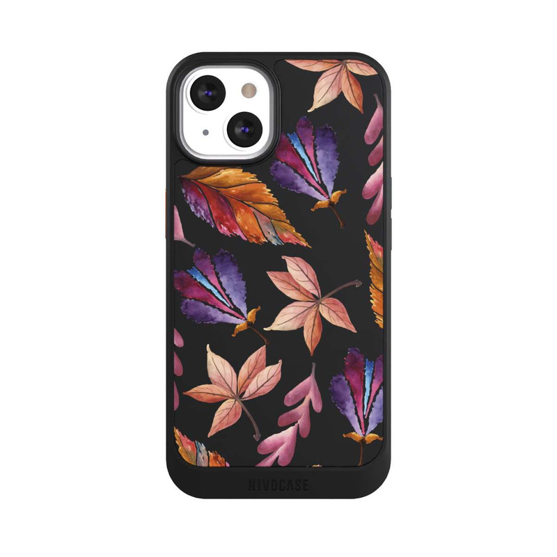 iPhone 13 NIVOcore Feuilles aquarelles