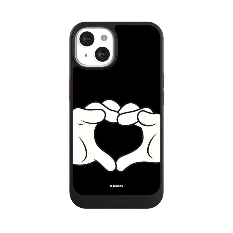 iPhone 13 NIVOcore Cœur Mains Mickey et Minnie