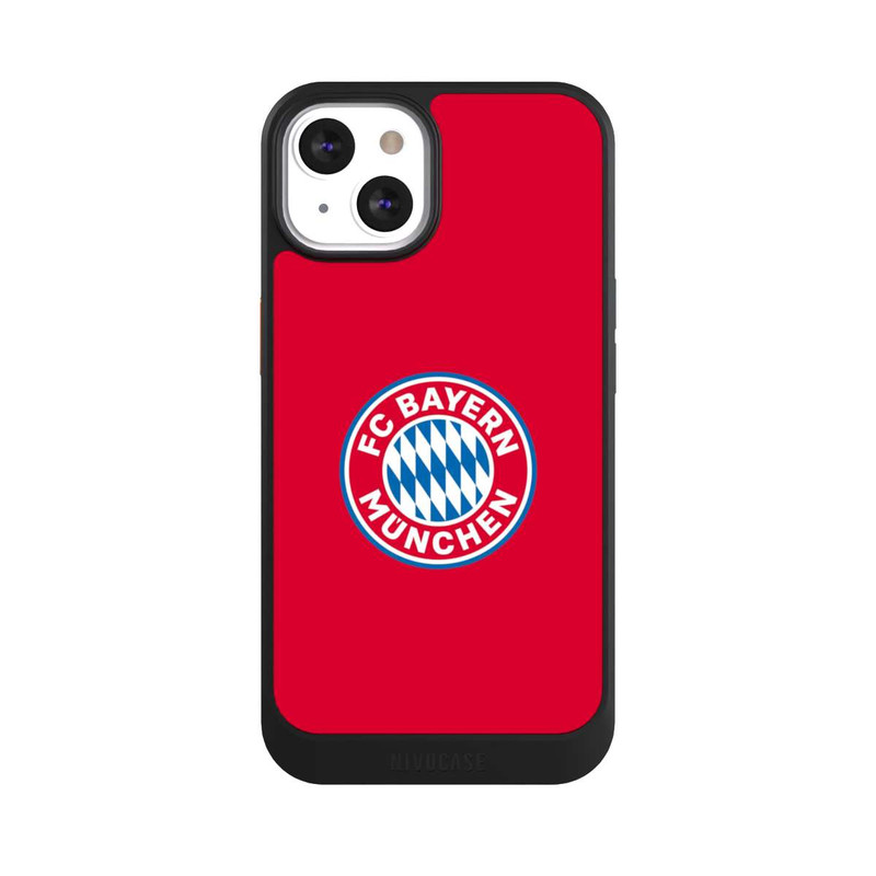 iPhone 13 NIVOcore FCB Logo auf Rot