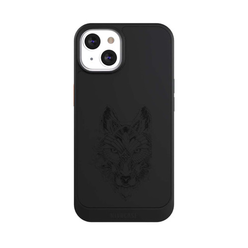 Apple iPhone 13 NIVOcore Wolf Mandala ohne Hintergrund