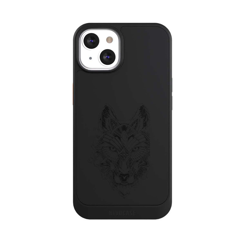iPhone 13 NIVOcore Wolf Mandala ohne Hintergrund