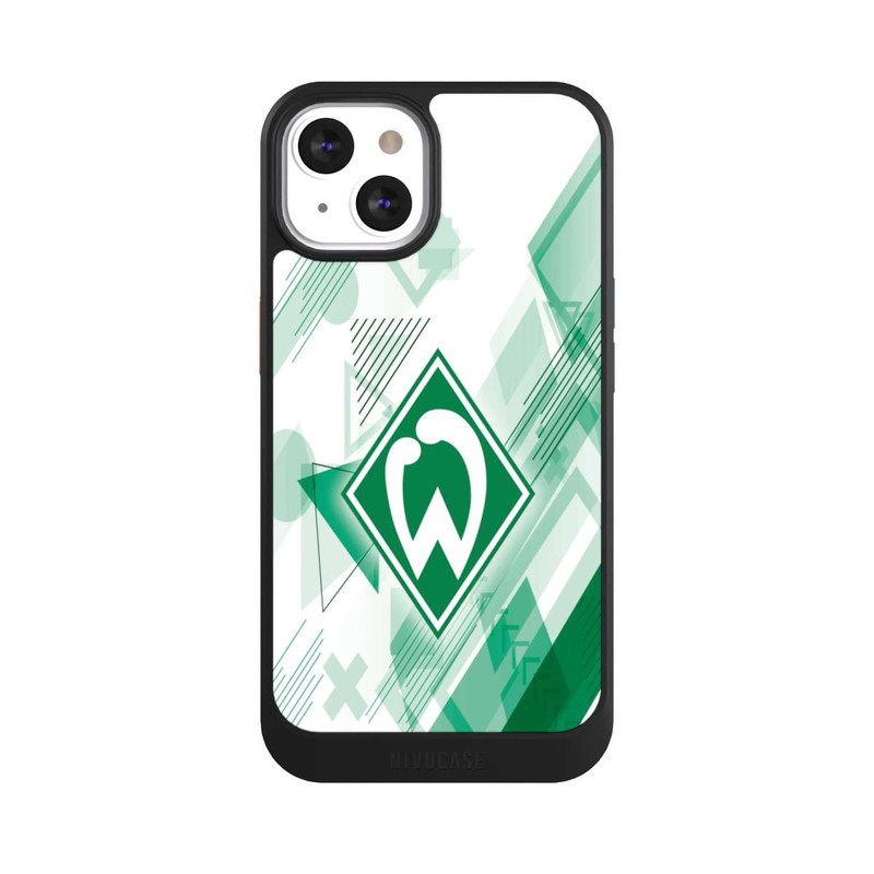 iPhone 13 NIVOcore Weiße Grafikelemente - Werder Bremen