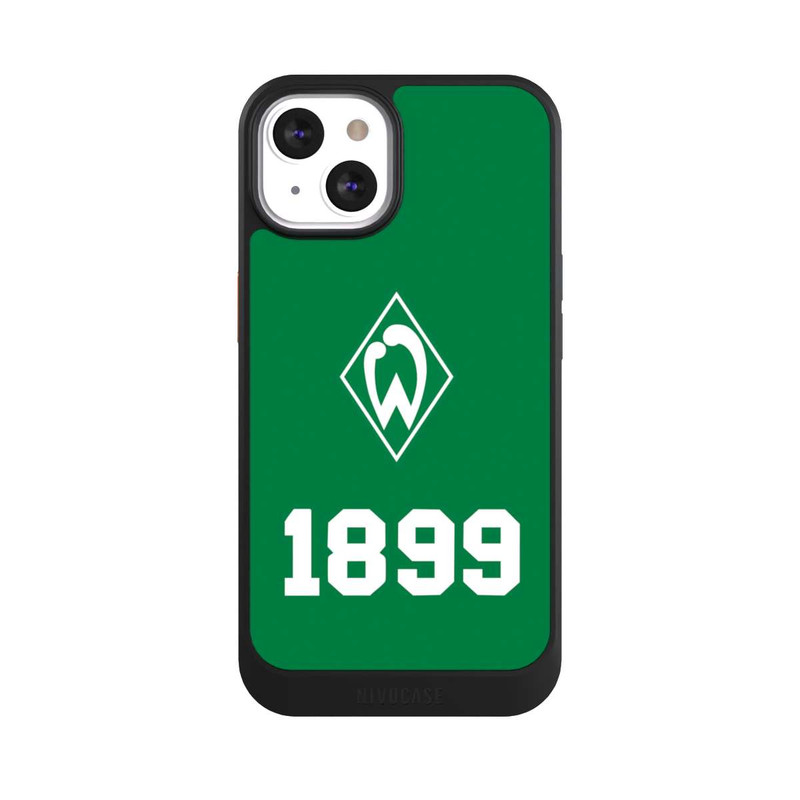 iPhone 13 NIVOcore 1899 Grün-Weiß Lebenslang Grün - Werder Bremen