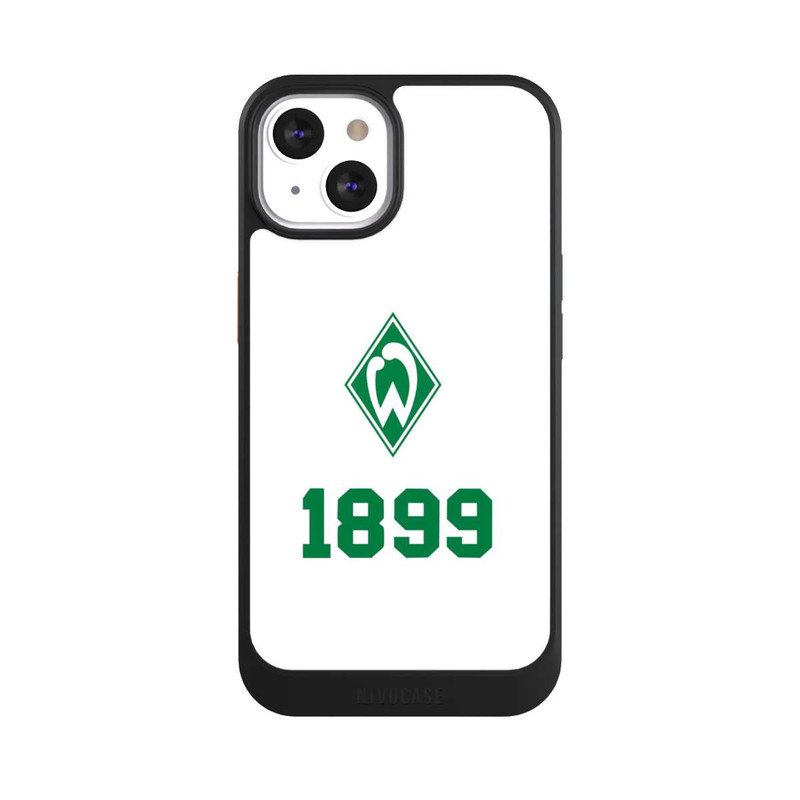 iPhone 13 NIVOcore 1899 Grün-Weiß Lebenslang Weiss - Werder Bremen