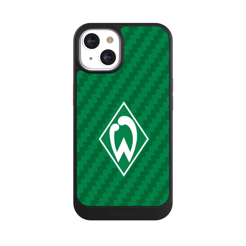 iPhone 13 NIVOcore Carbonlook - Werder Bremen