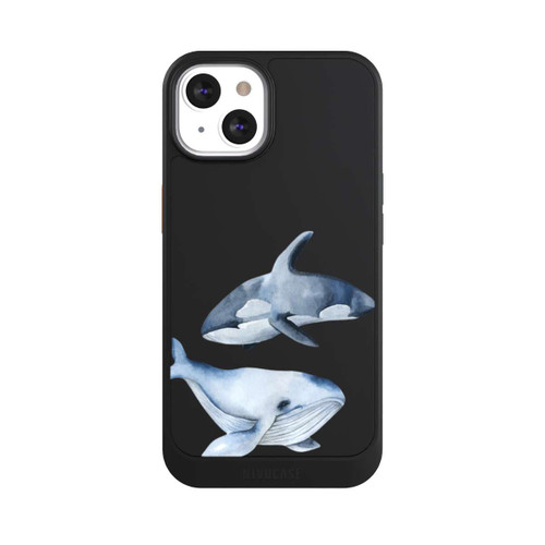 Apple iPhone 13 NIVOcore Baleines transparentes