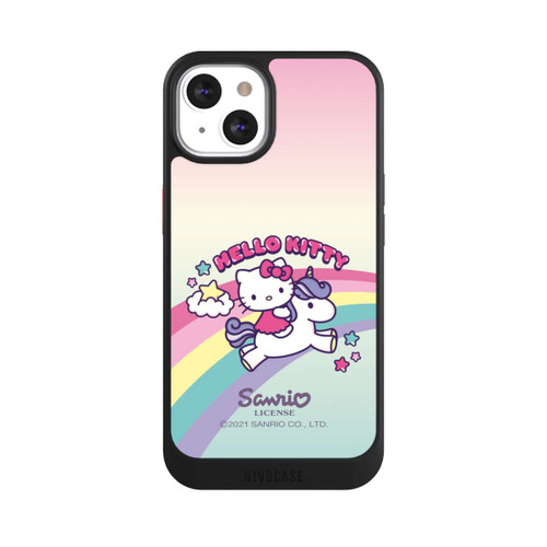 Apple iPhone 13 NIVOcore Hello Kitty Regenbogen 