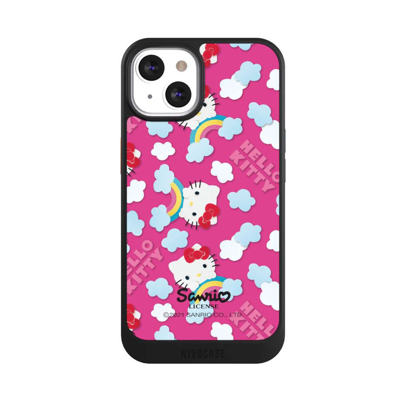 iPhone 13 NIVOcore Hello Kitty Regenbogenmuster
