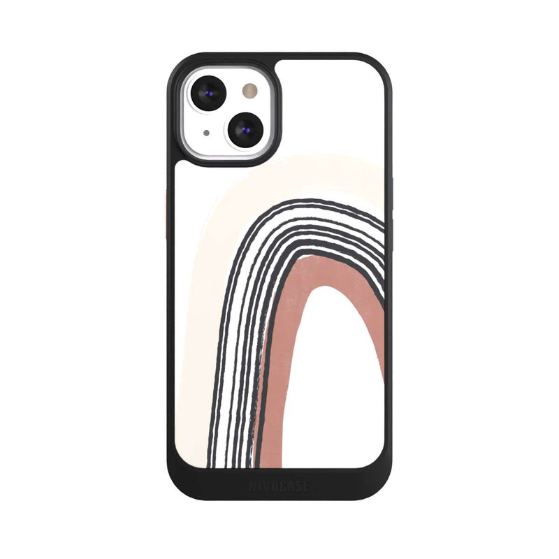 iPhone 13 NIVOcore Texturierter Regenbogen