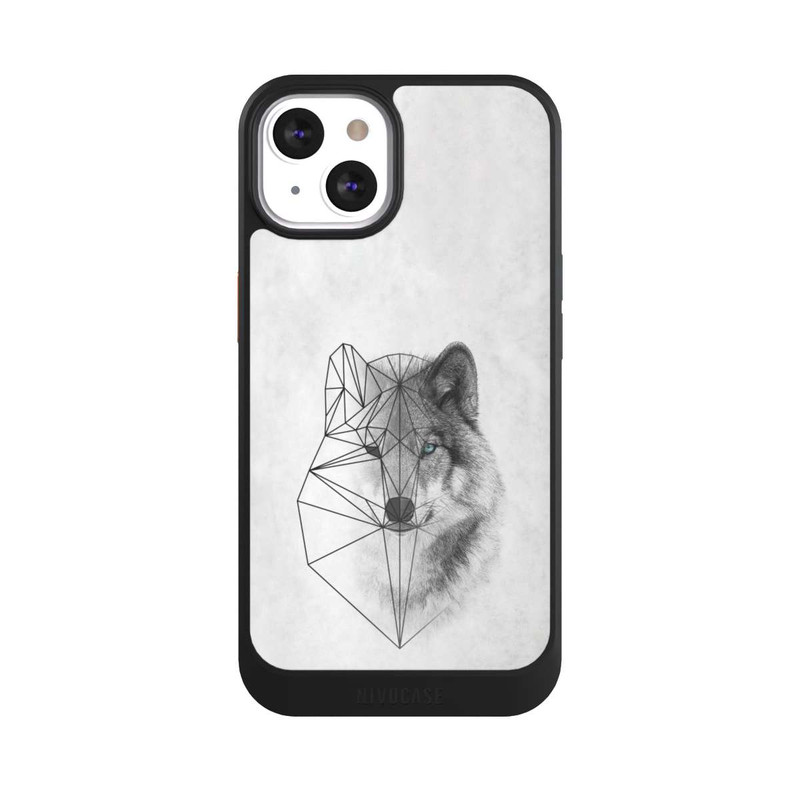 iPhone 13 NIVOcore Loup polygonique
