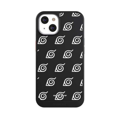 Apple iPhone 13 NIVOcore white Konoha-Pattern Transparent