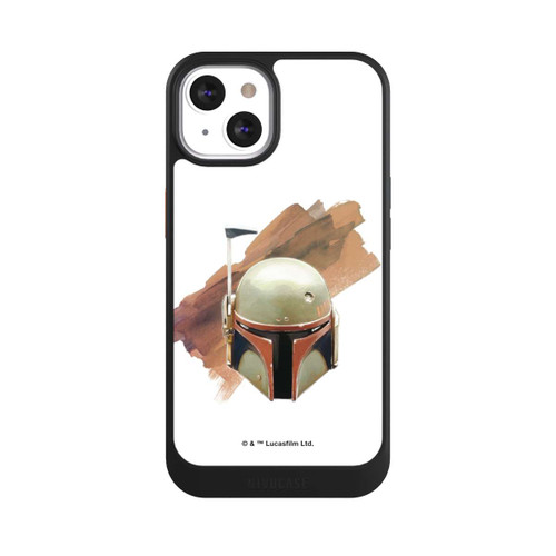 Apple iPhone 13 NIVOcore Boba Fett Helmet White