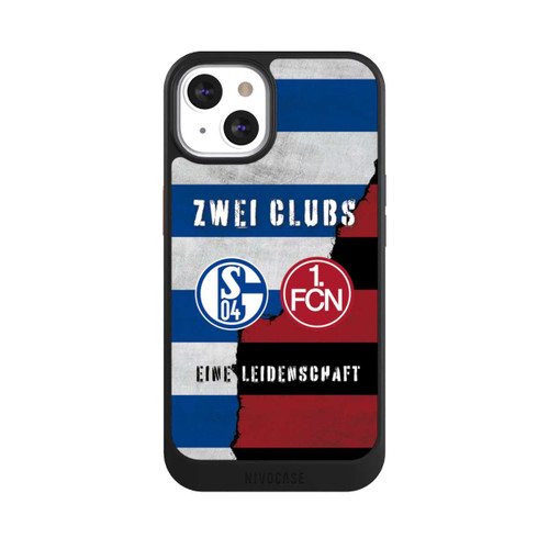 Apple iPhone 13 NIVOcore Fanfreundschaft Schalke x Nürnberg