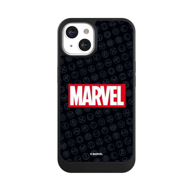 iPhone 13 NIVOcore Marvel Logo Black Red 
