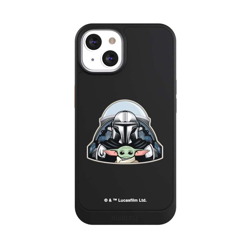 iPhone 13 NIVOcore Mando et Grogu Transparent