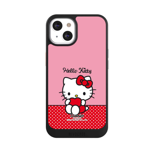 Apple iPhone 13 NIVOcore Hello Kitty sitzend mit Herz