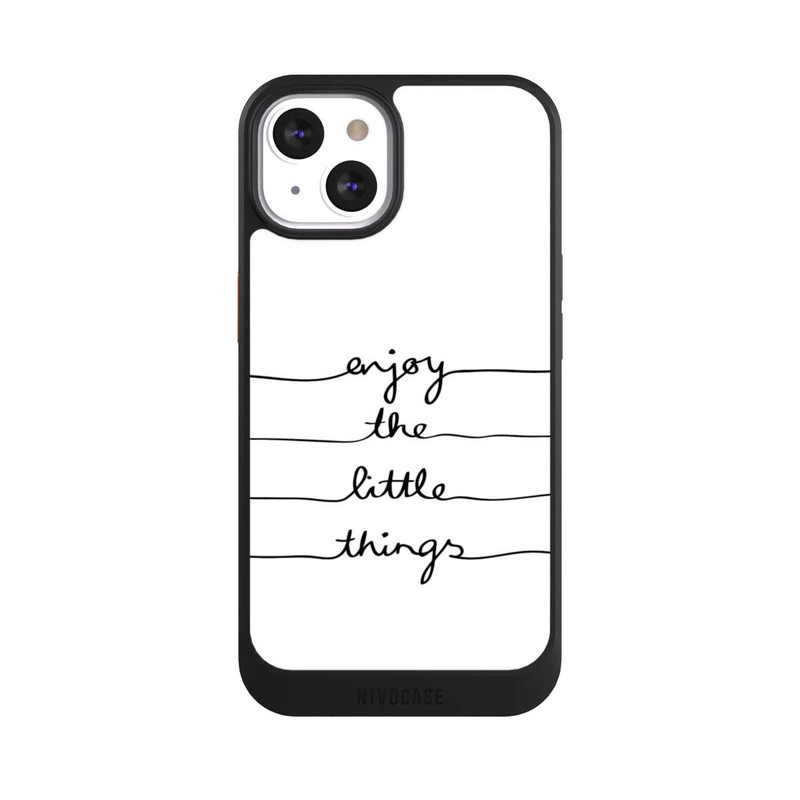 iPhone 13 NIVOcore Enjoy The Little Things White