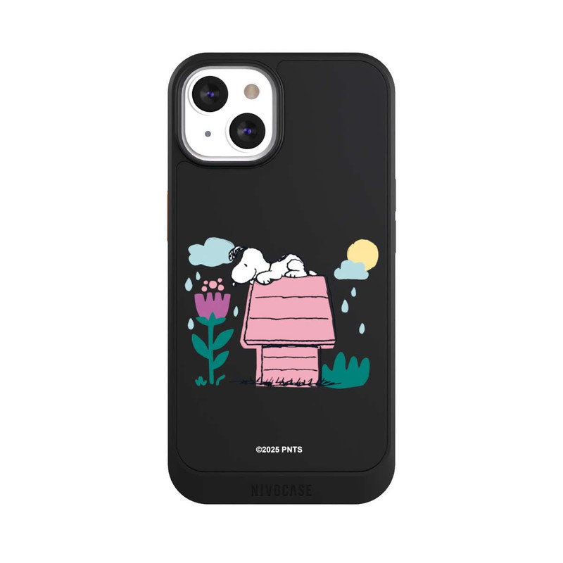 iPhone 13 NIVOcore Snoopy Chenil Printemps transparent