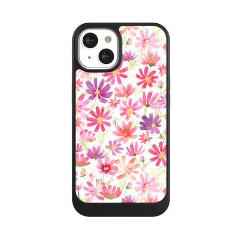 Apple iPhone 13 NIVOcore Boho Cosmos Flowers Purple