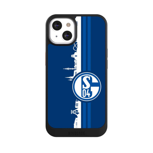 Apple iPhone 13 NIVOcore Schalke 04 Skyline Blau